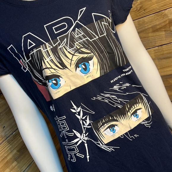 Navy Tee Shirt #741 - Picture 2 of 3